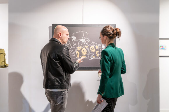 Belgium Sothebys Int. Realty Exhibition “Jump into Comics”